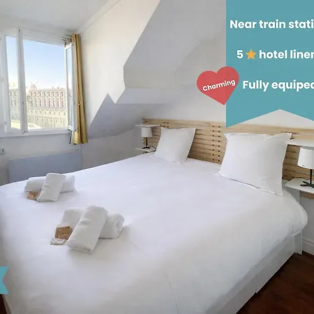 Cosy Vue Sur Le Chateau- Gare Rer A A 1 Min Apartment Saint-Germain-en-Laye