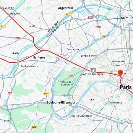 Apartamento Cosy Vue Sur Le Chateau- Gare Rer A A 1 Min Saint-Germain-en-Laye